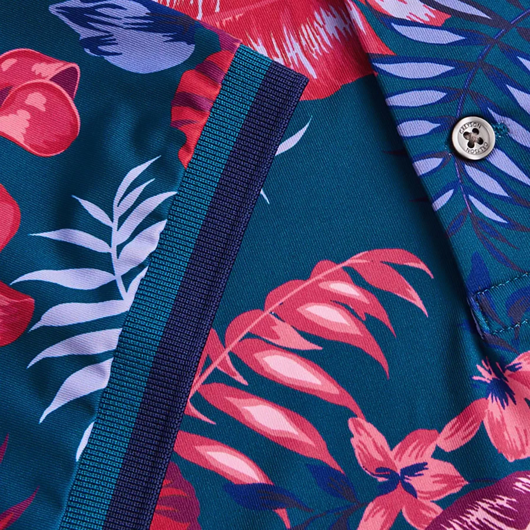 Floral Wolf Jungle Polo Sea Turtle - SU24