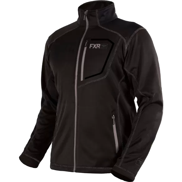 FXR Elevation Tech Zip Fleece Black Ops