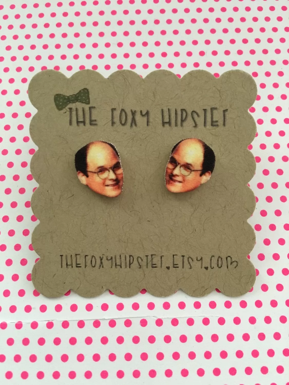 George Costanza Stud Earrings