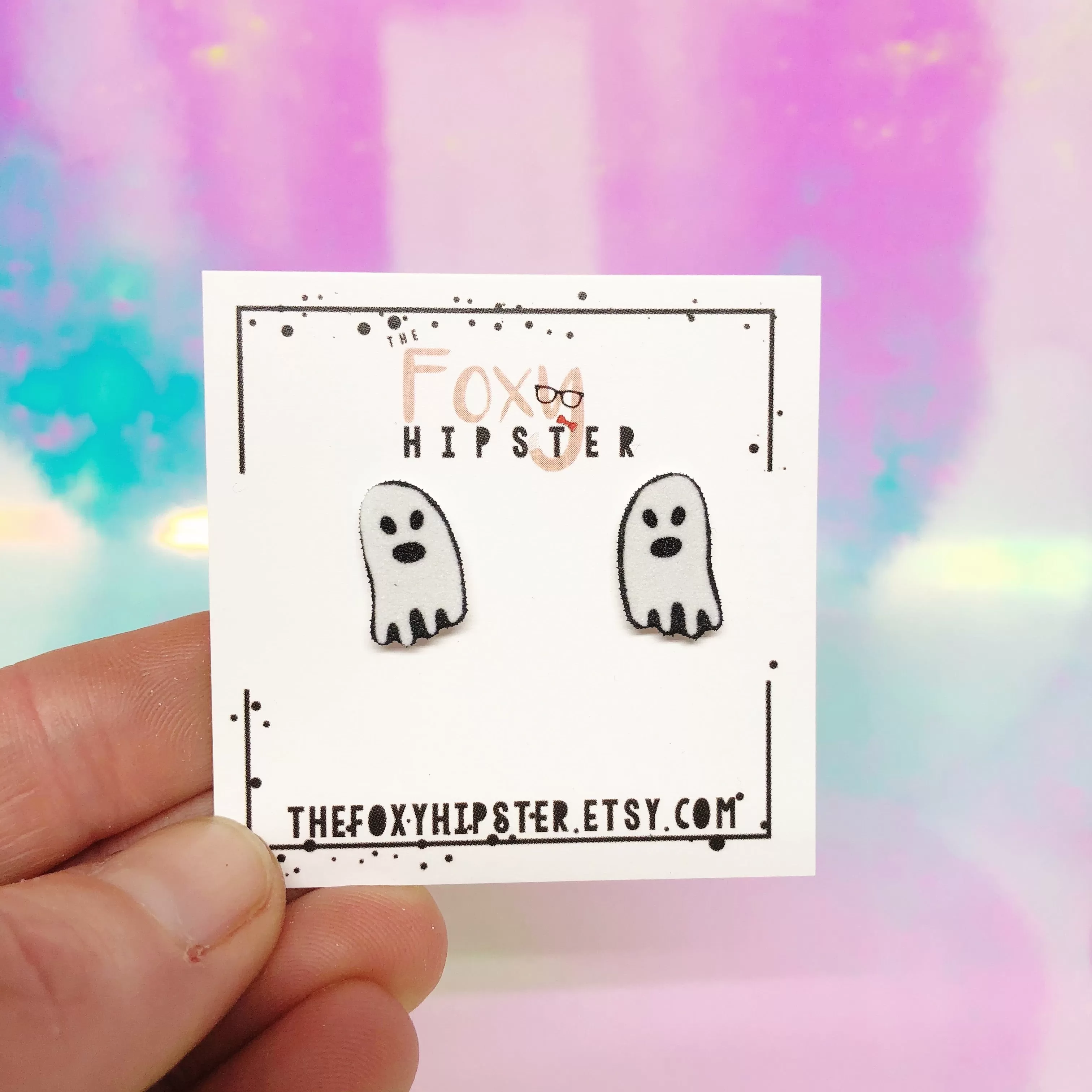 Ghost Stud Earrings Halloween