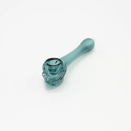 Glass Skull Dry Pipe