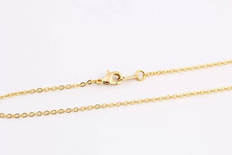 Gold Charm, Delicate Gold Dipped Chain, Layering Necklace, Bohemian Neck Chain, Snake Chain