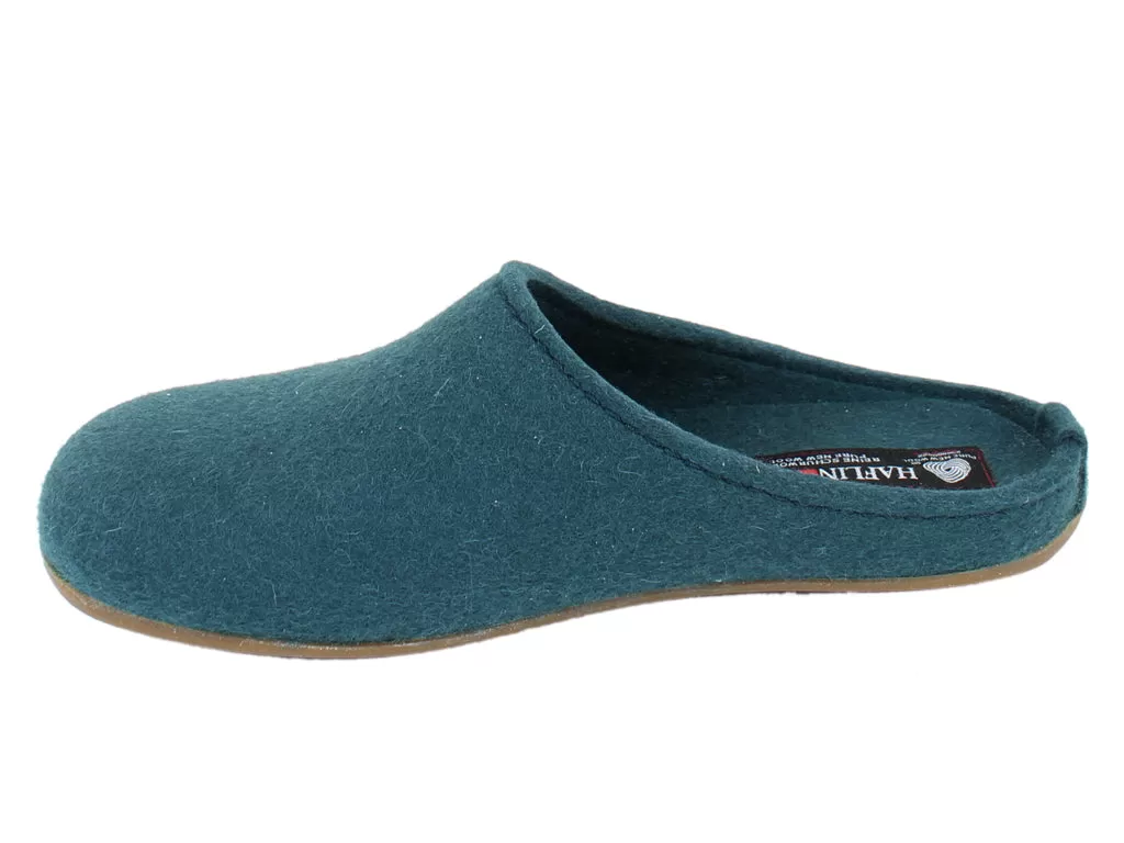 Haflinger Slippers Everest Fundus Teal