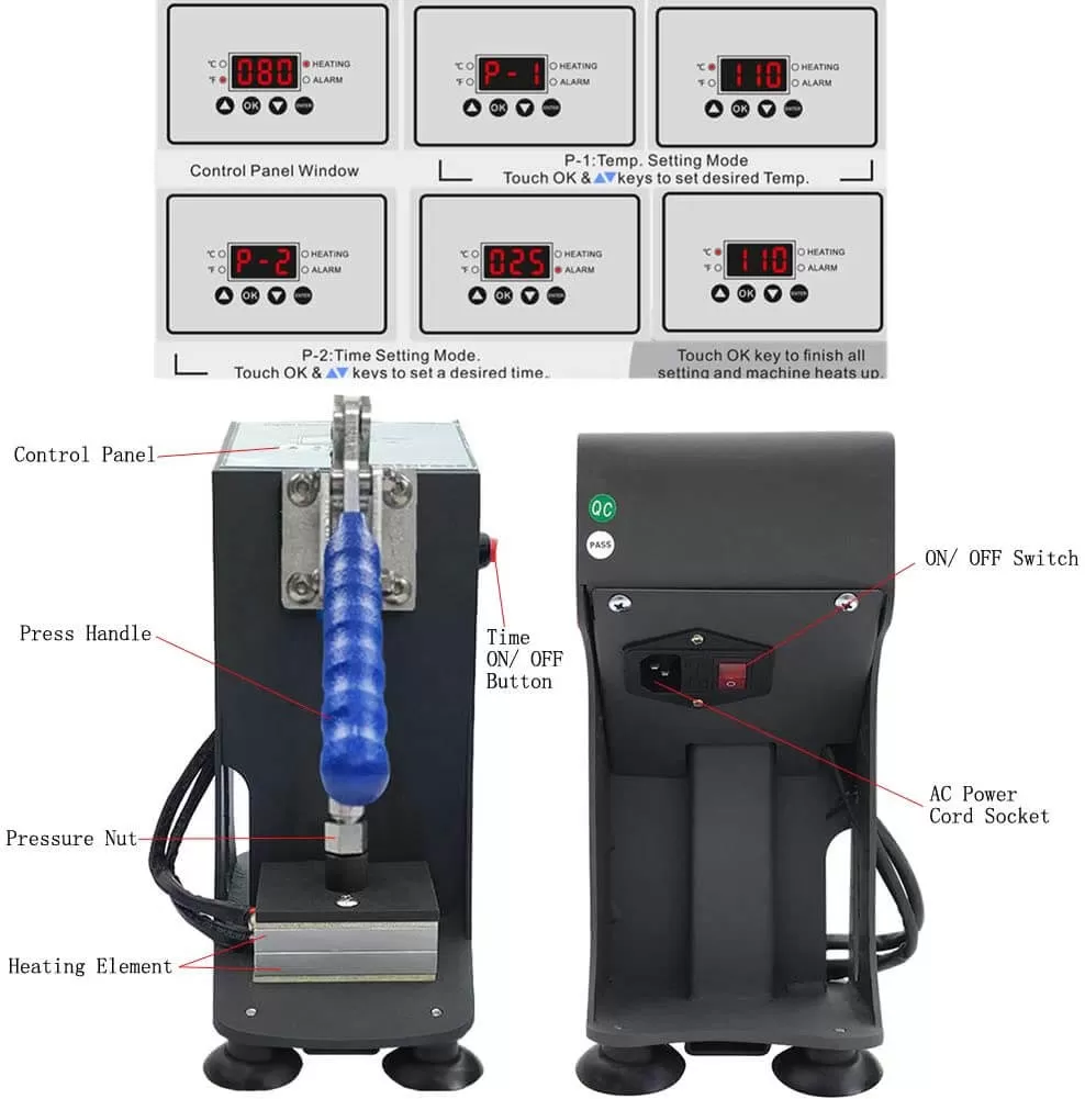 Heat Press Digital Controller