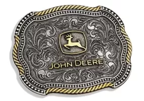 John Deere Scalloped Duo Attitude Buckle