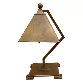 Josef Urban Art Deco Diminutive Bronze Desk Lamp