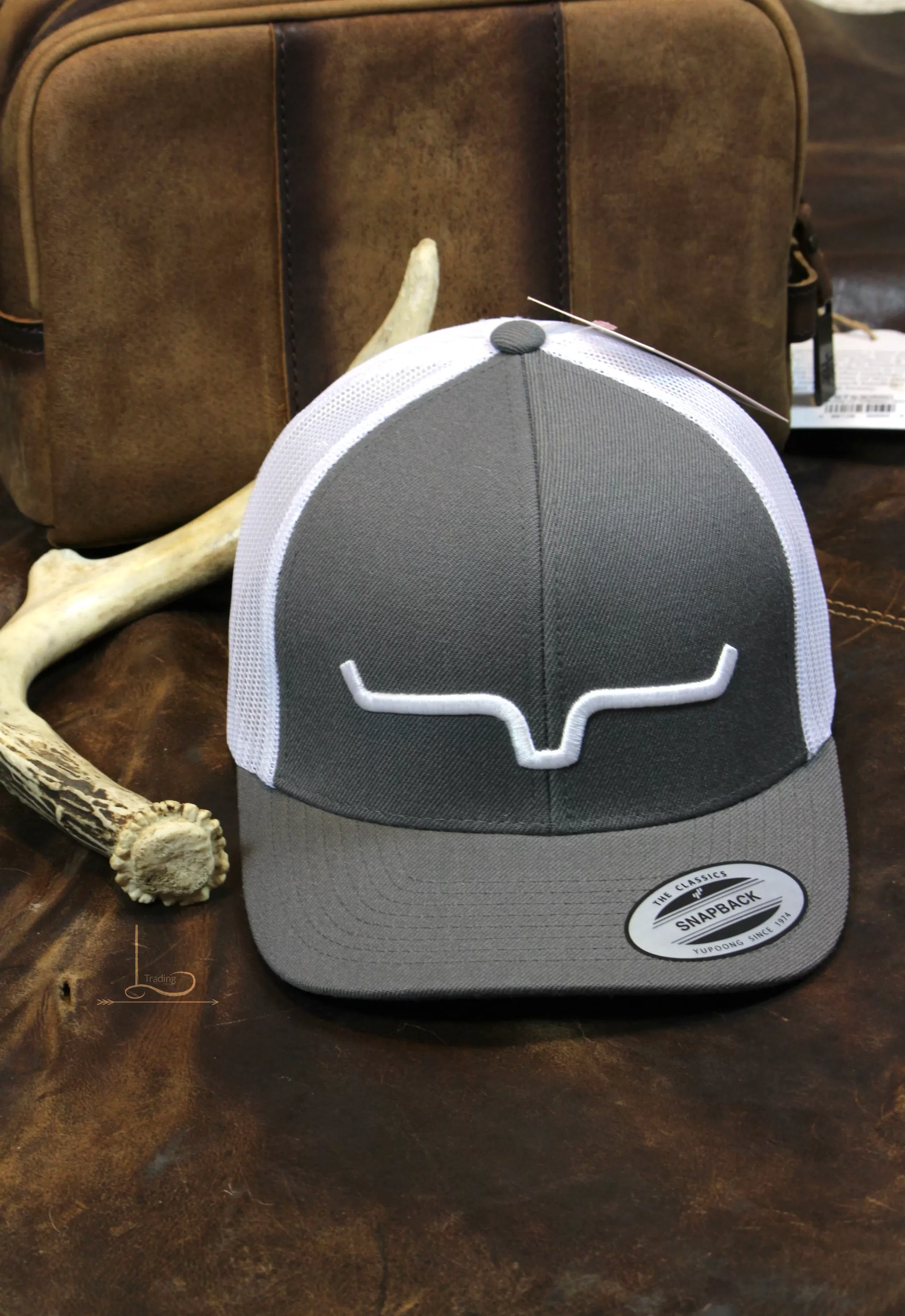 Kimes Trucker Cap in Charcoal