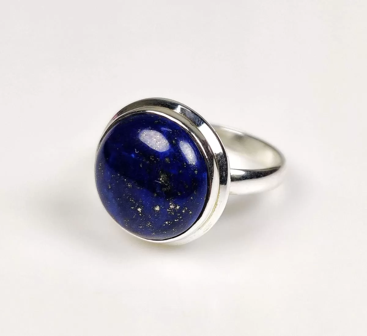 Lapis Lazuli 925 Solid Sterling Silver, Handmade Women Ring, Gift for Her