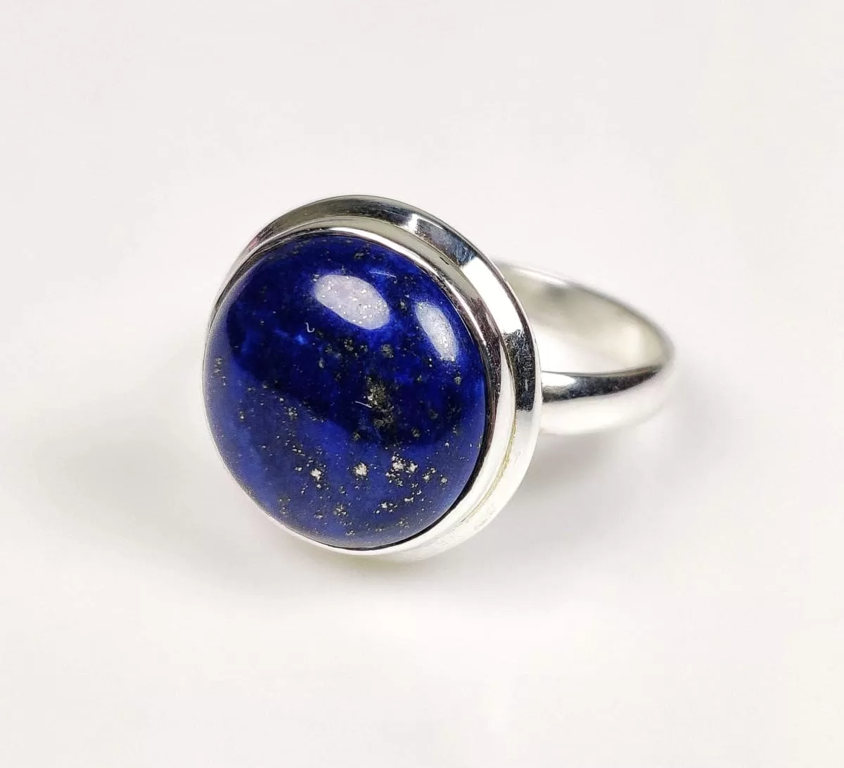 Lapis Lazuli 925 Solid Sterling Silver, Handmade Women Ring, Gift for Her