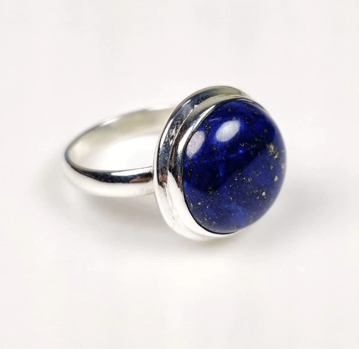 Lapis Lazuli 925 Solid Sterling Silver, Handmade Women Ring, Gift for Her