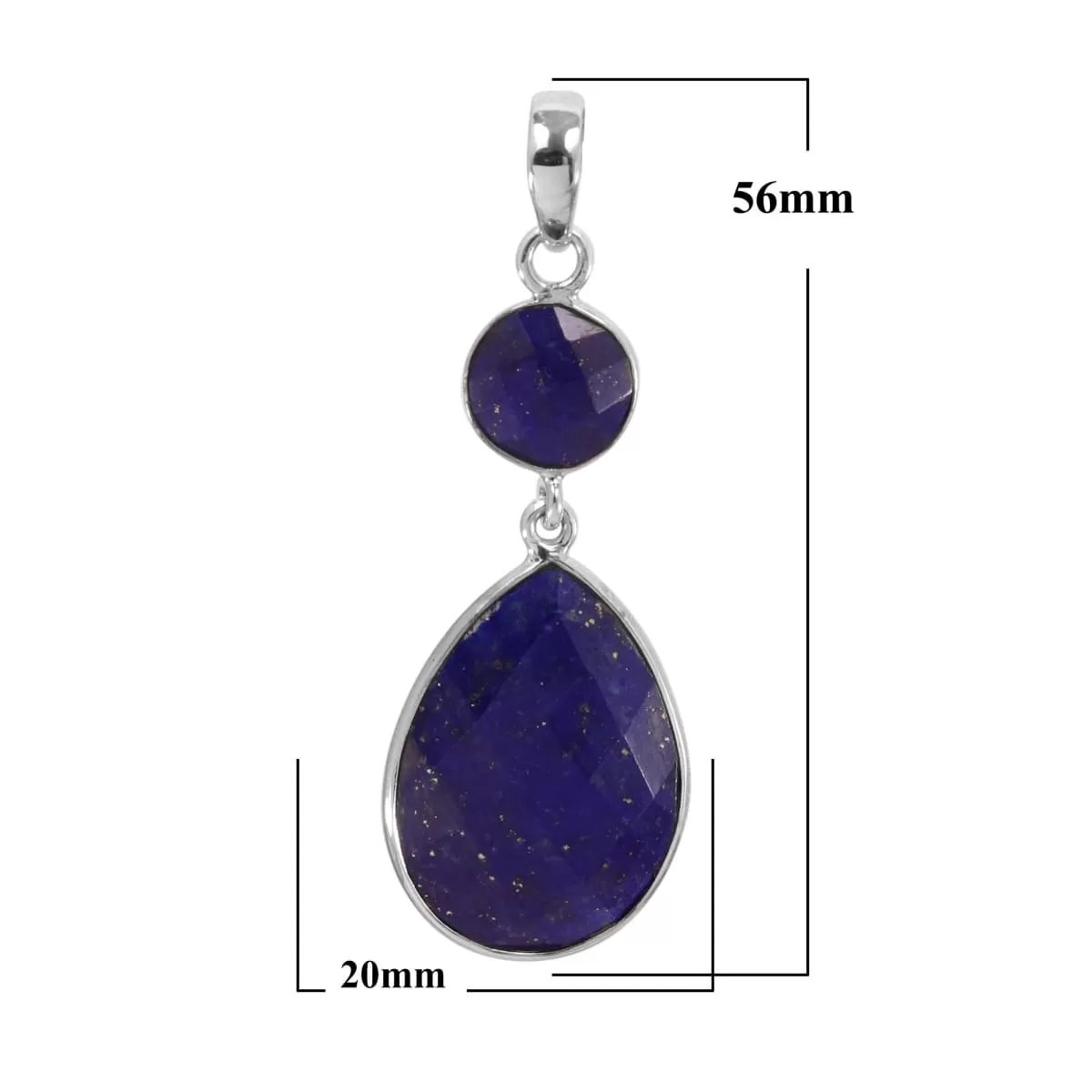 Lapis Pendant 925 Sterling Silver Pendant Lapis Silver Pendant Handmade Pendant For Men's