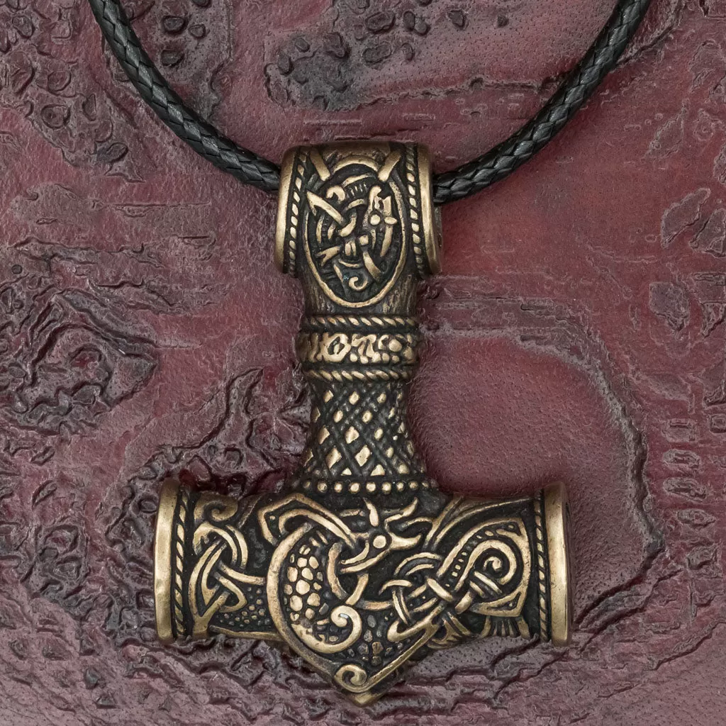 Large Bronze Mjlnir (Thor's Hammer)