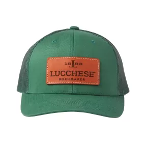 Leather Patch Hat :: Forest