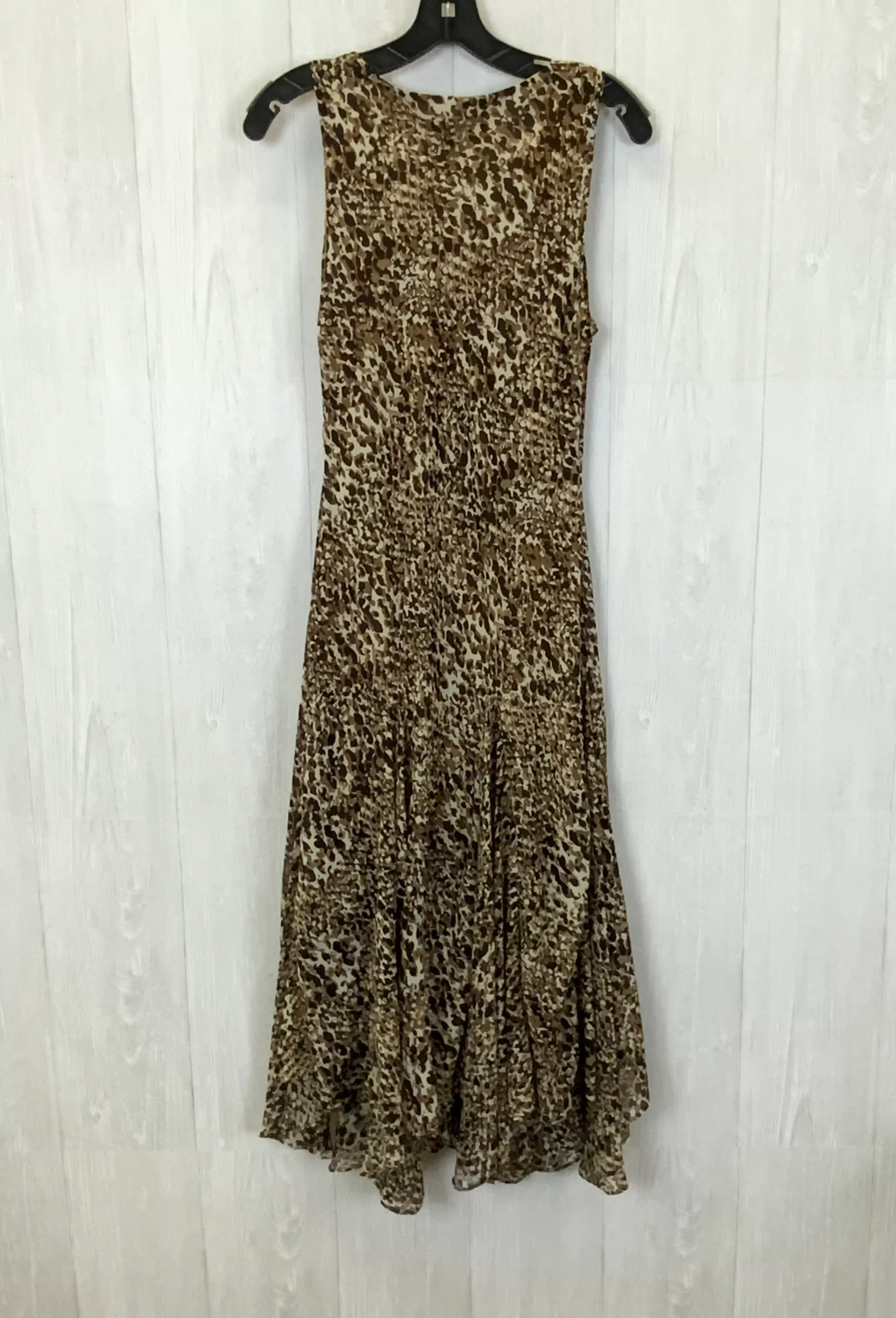 Leopard Print Dress Casual Maxi Lauren By Ralph Lauren, Size M