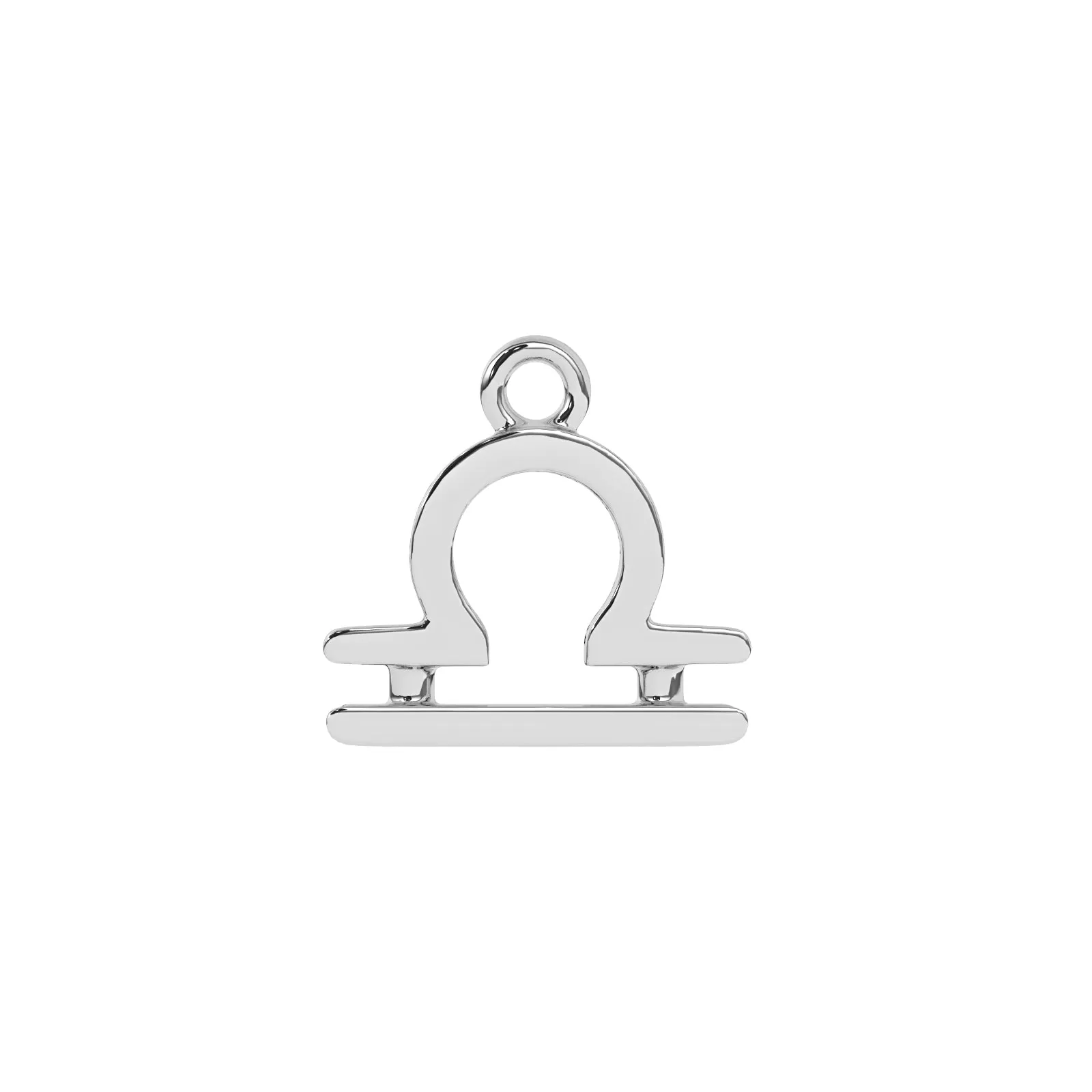 Libra Zodiac Charm | Sterling Silver