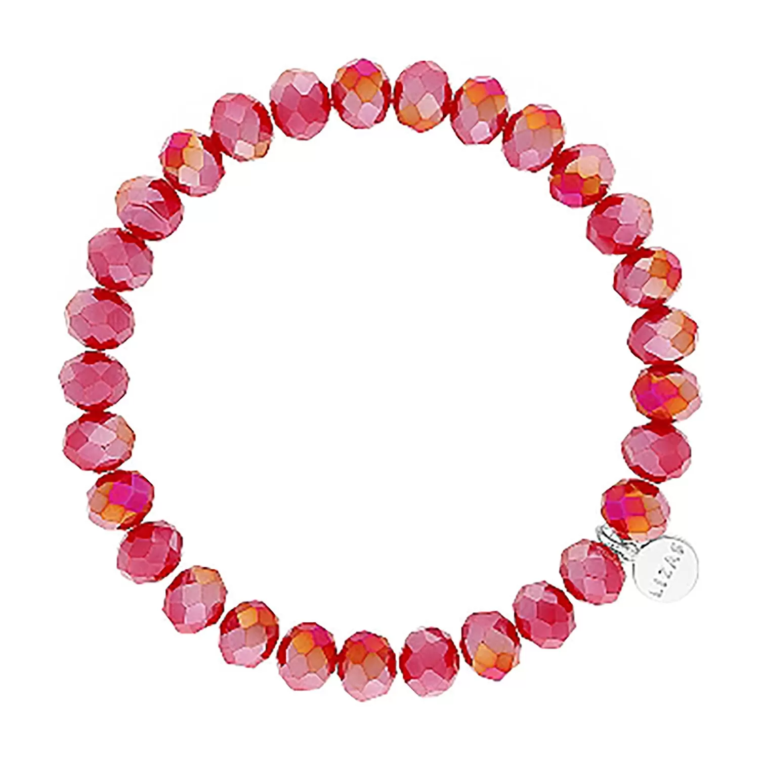 Lizas Clarksville 8mm Crystal Bracelet Cherry Pie