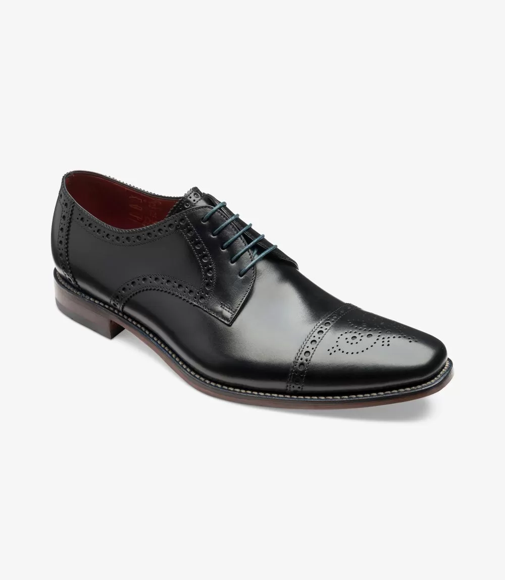 LOAKE Foley Stylish Brogue Derby Shoes