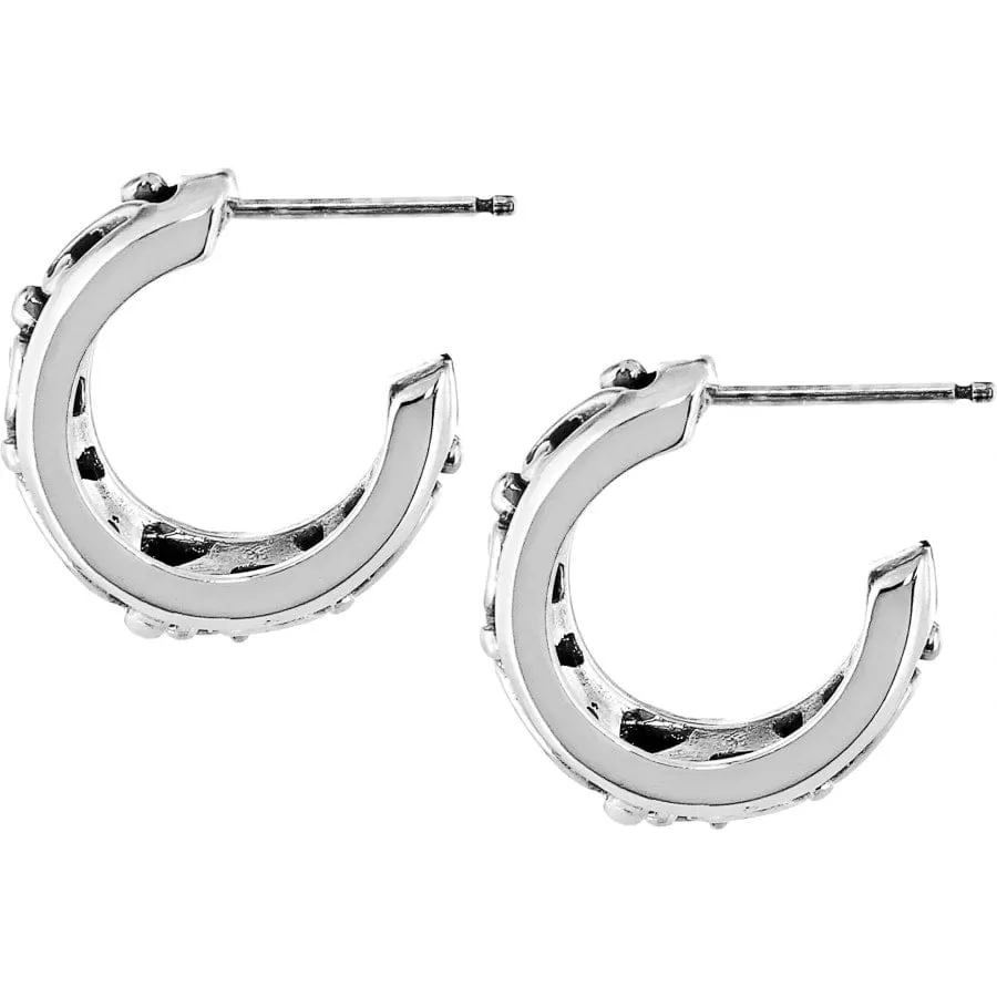 Love Affair Hoop Post Earrings