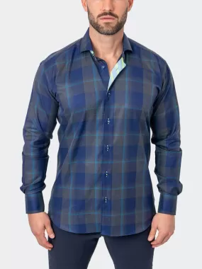 Maceoo Shirt | Einstein Irisblue Blue