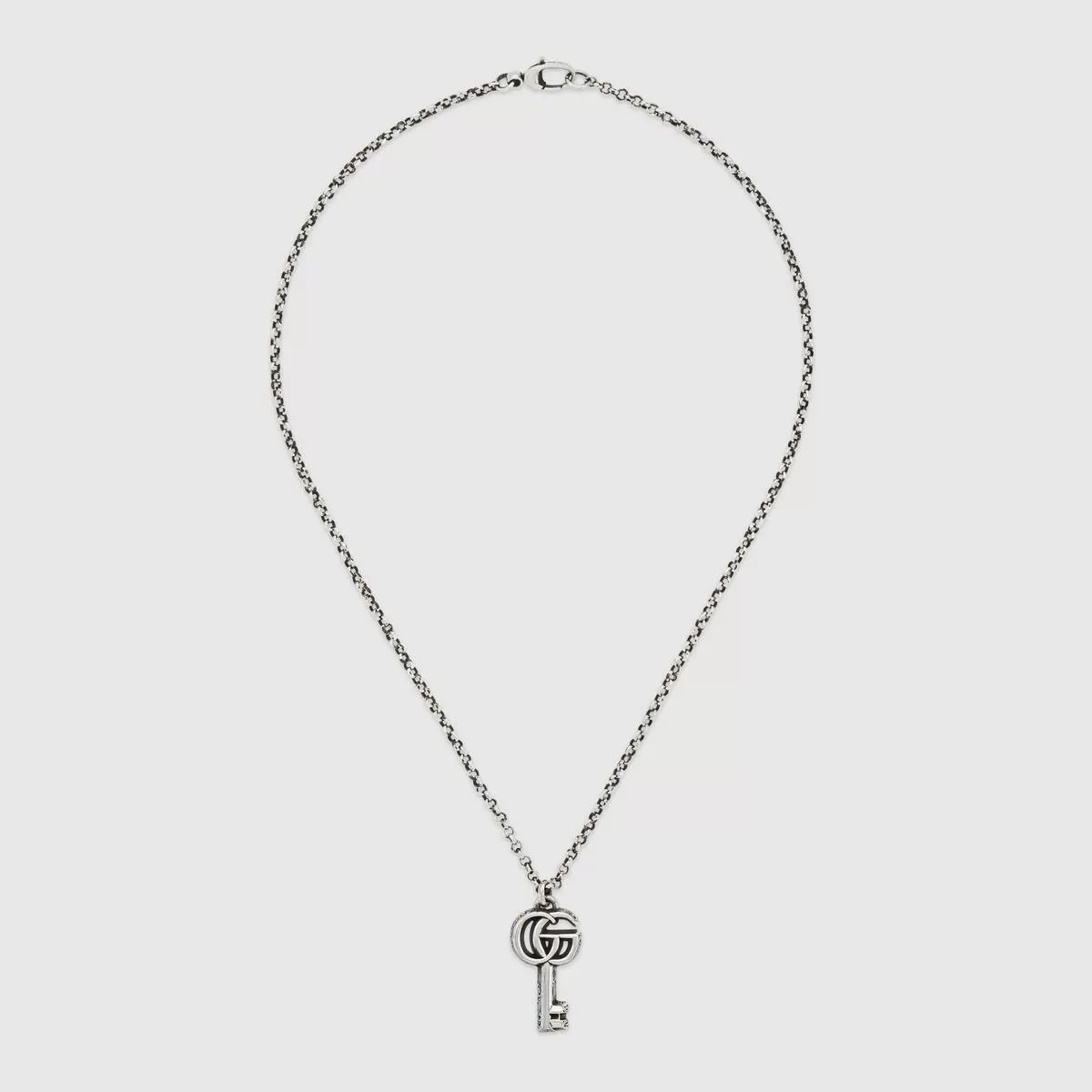 Marmont Double G Key Charm Necklace