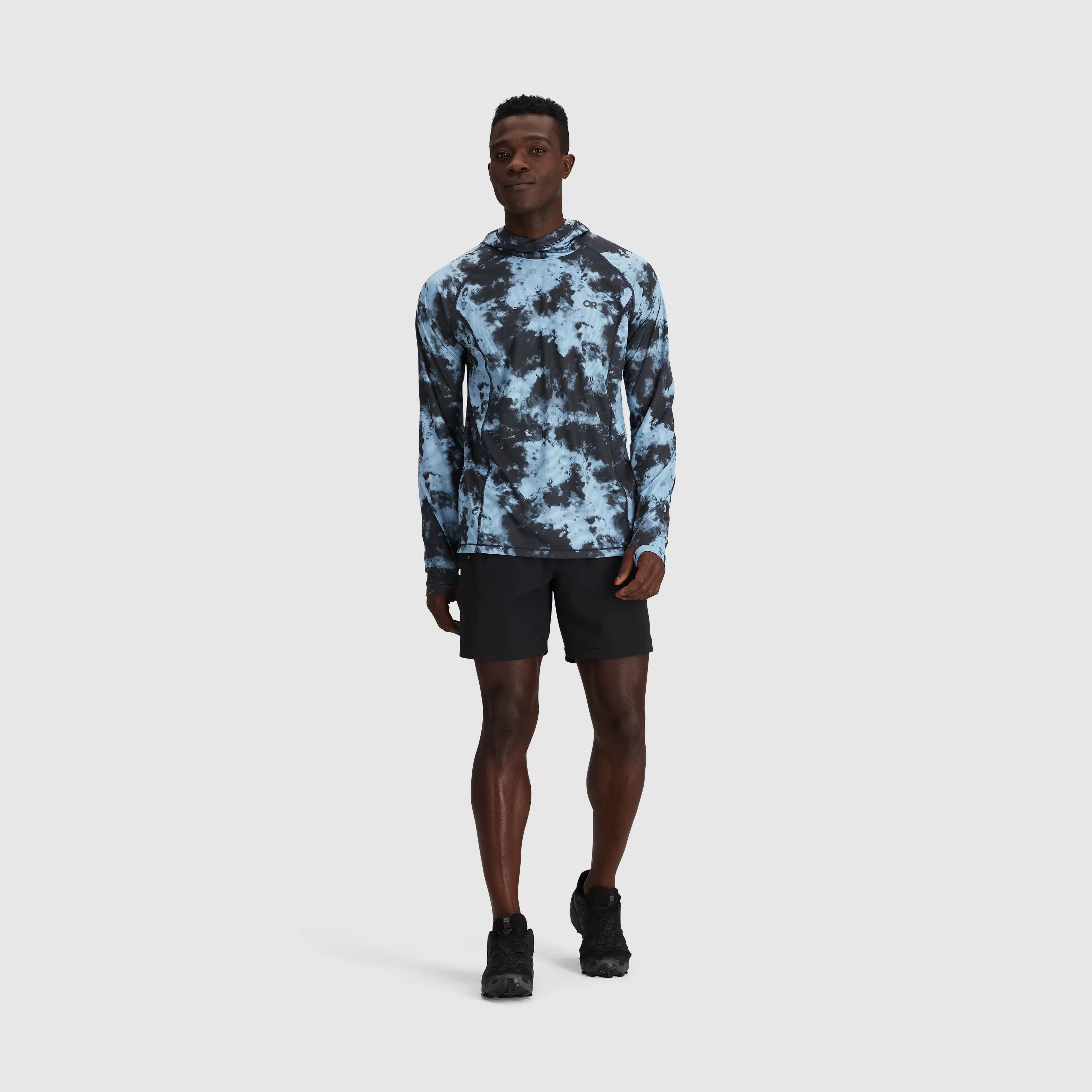 Men's Echo Printed Hoodie