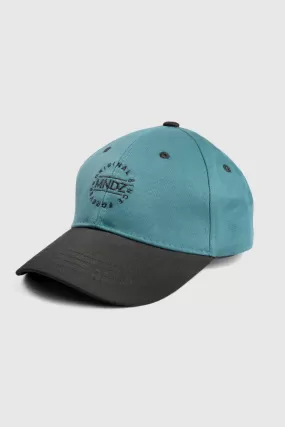 MNDZ Original Embroidered Cap - Teal & Black