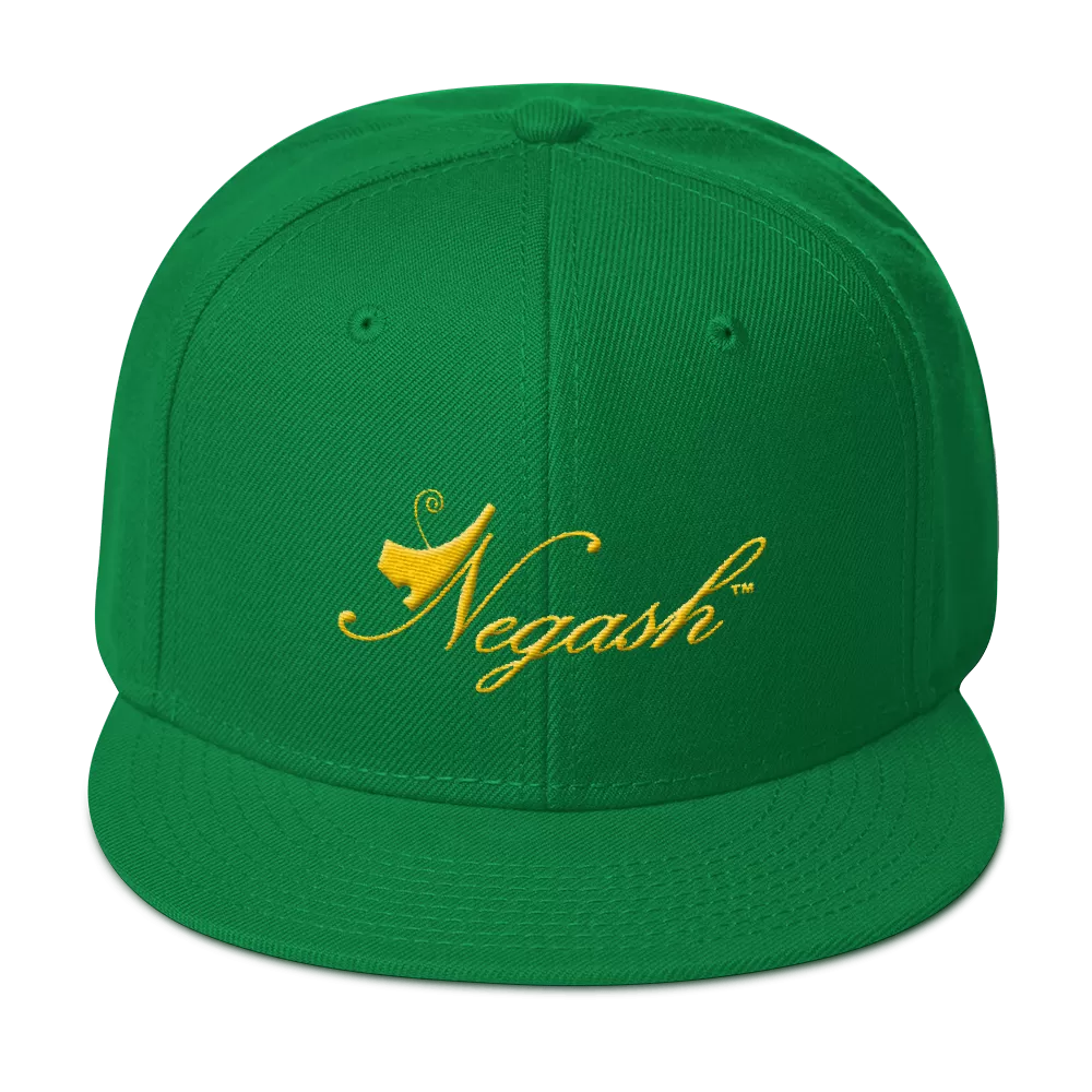 Negash Signature Snapback Hat