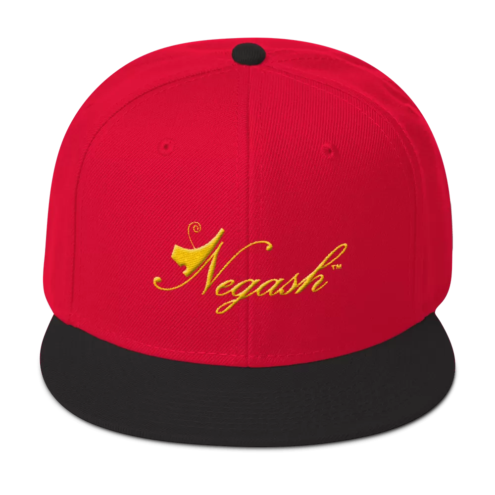 Negash Signature Snapback Hat