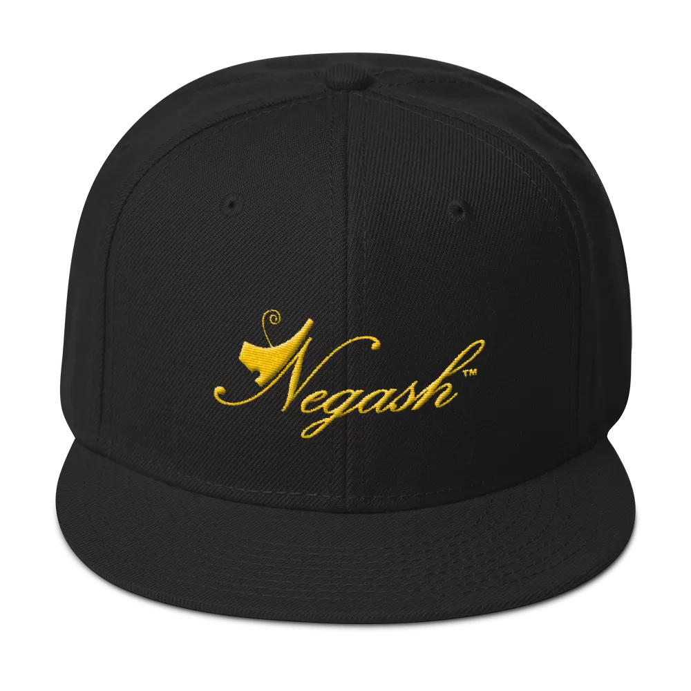 Negash Signature Snapback Hat