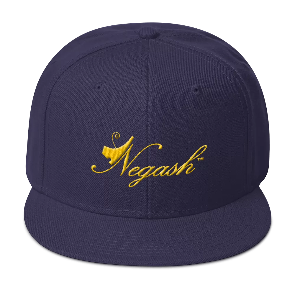 Negash Signature Snapback Hat