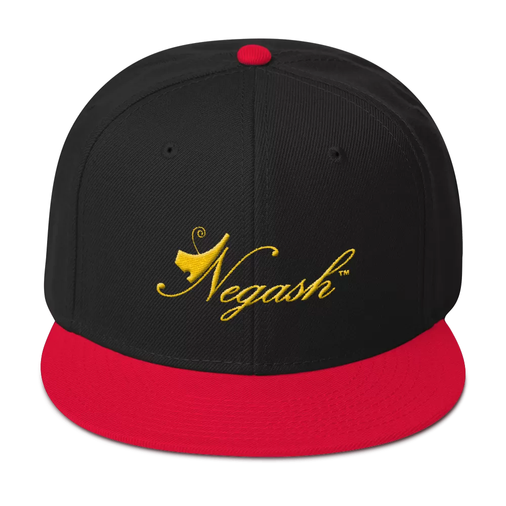 Negash Signature Snapback Hat