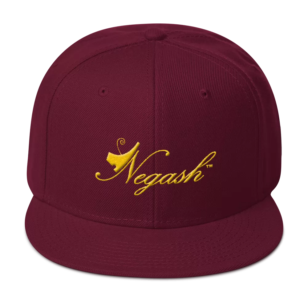 Negash Signature Snapback Hat