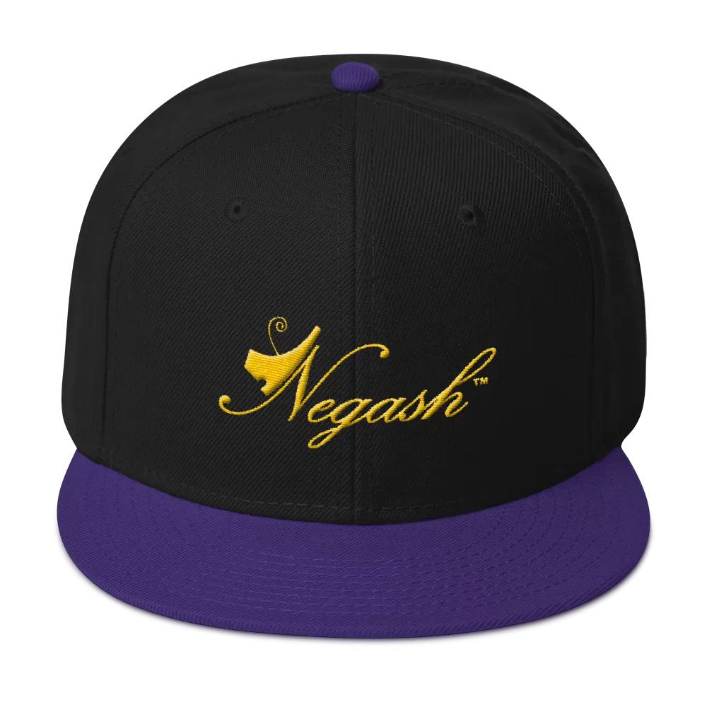 Negash Signature Snapback Hat