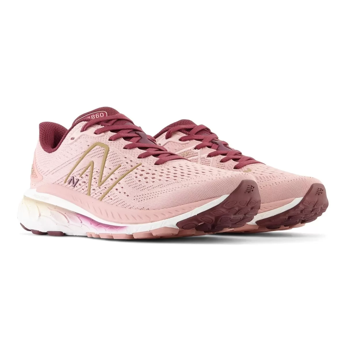 New Balance Women's Fresh Foam X 860v13 Pink Moon/Burgundy