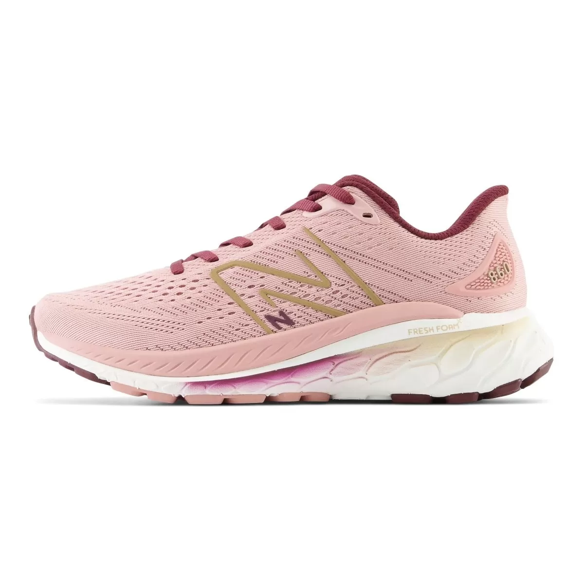 New Balance Women's Fresh Foam X 860v13 Pink Moon/Burgundy