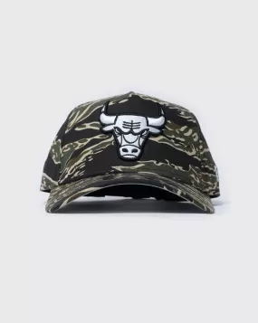 New Era 940 A-Frame Tiger Camo Chicago Bulls