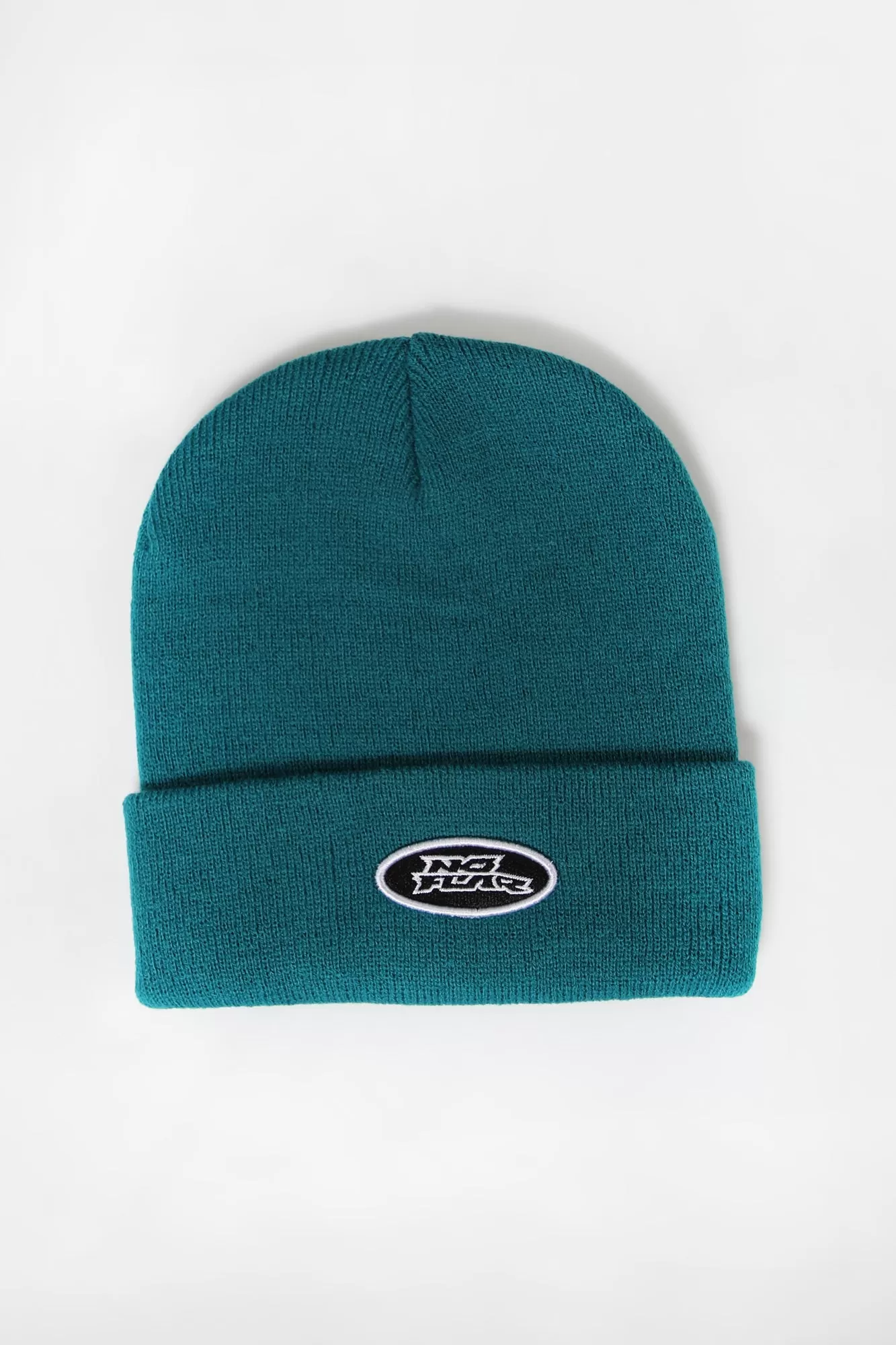 No Fear Logo Youth Foldup Beanie