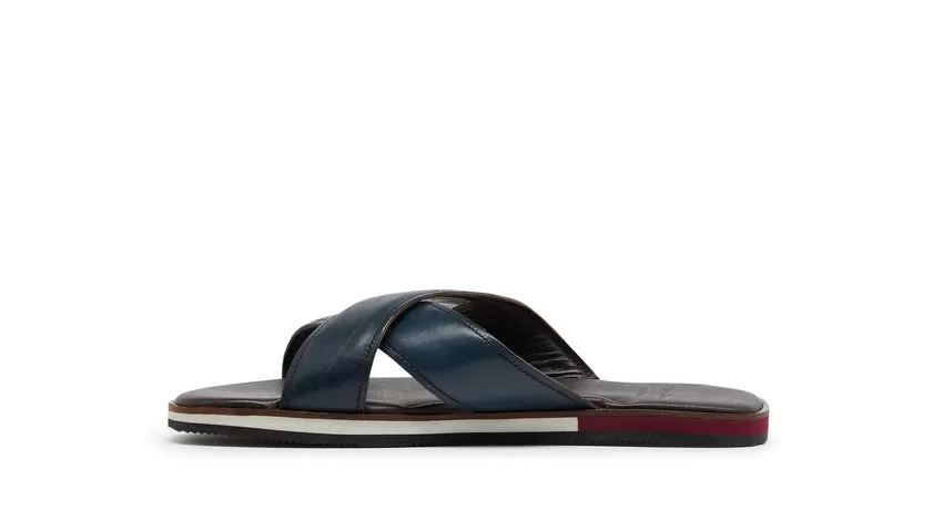 Oliver Sweeney Whitestone  Leather Sandals - Navy