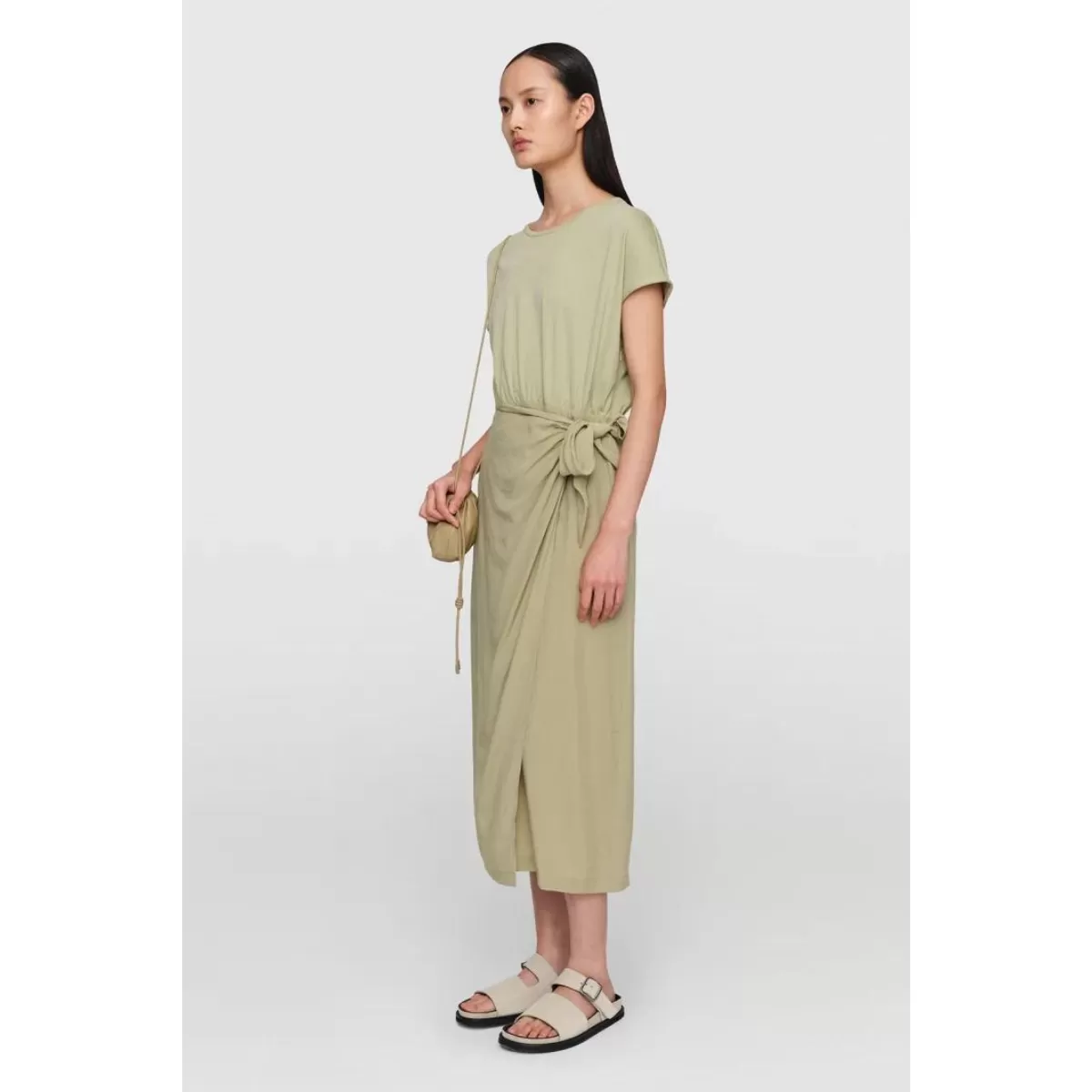 Organic Cotton Jersey Cyrielle Dress Sepia