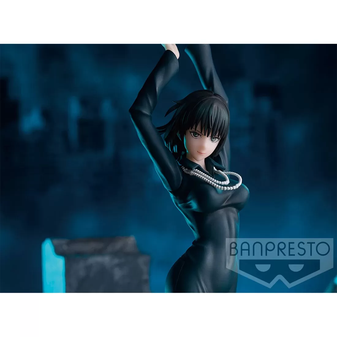 Original Banpresto Espresto One Punch-Man Anime Figure Fubuki Tatsumaki S-Class Hero Action Doll Pvc Model Collectible Toys