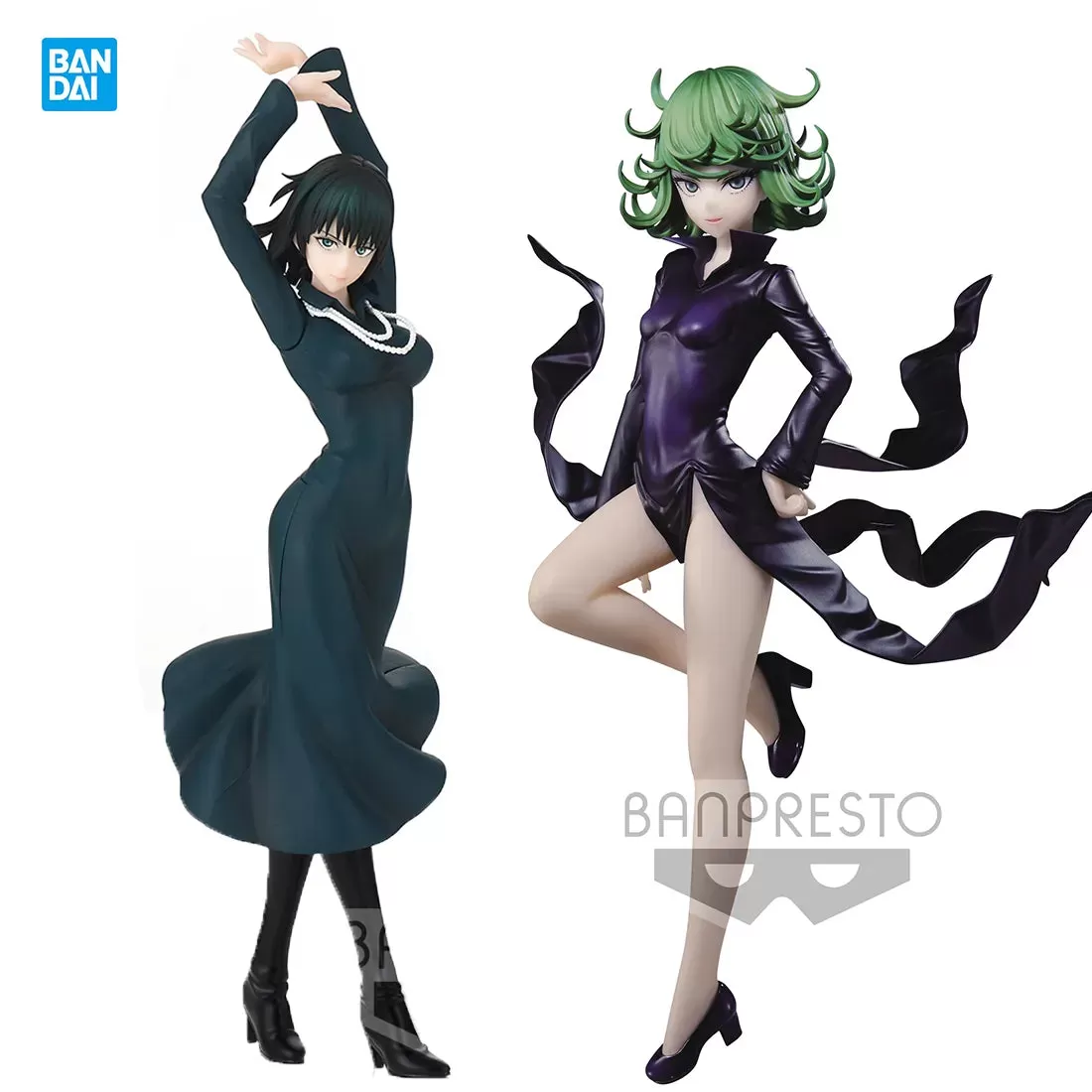 Original Banpresto Espresto One Punch-Man Anime Figure Fubuki Tatsumaki S-Class Hero Action Doll Pvc Model Collectible Toys