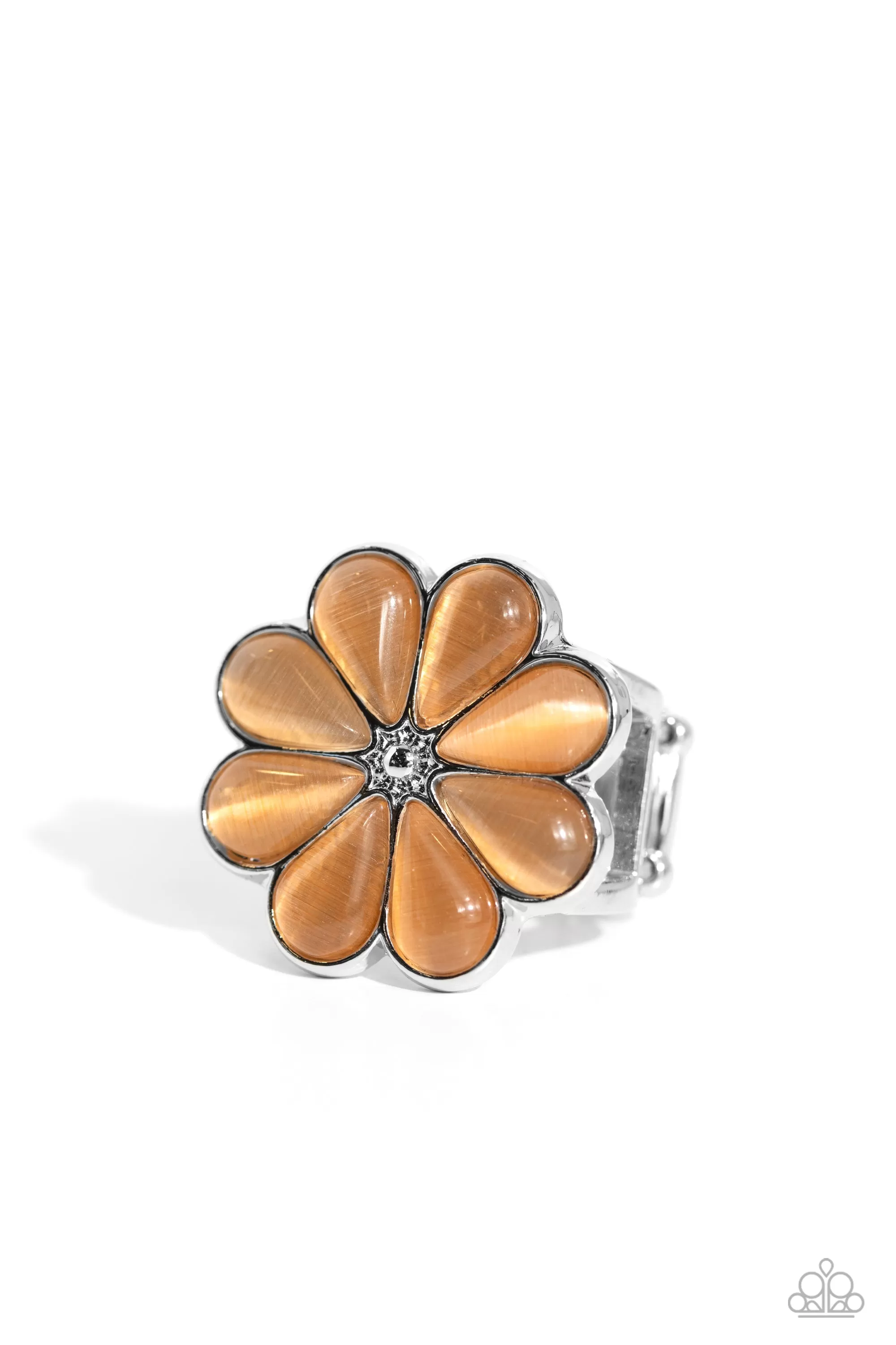 Paparazzi Gemstone Garden - Orange Ring