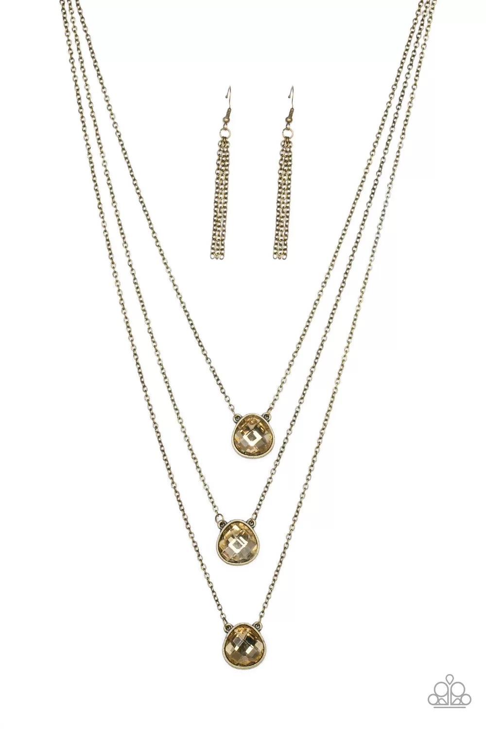 Paparazzi Necklace ~ Once In A MILLIONAIRE - Brass