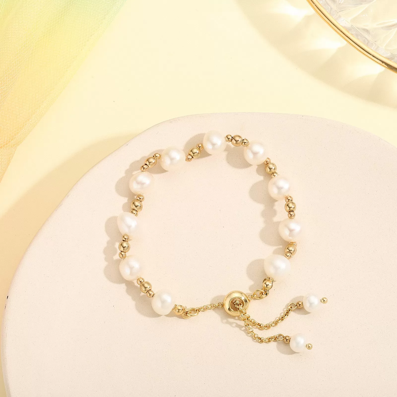 Pearl Chain Bracelet