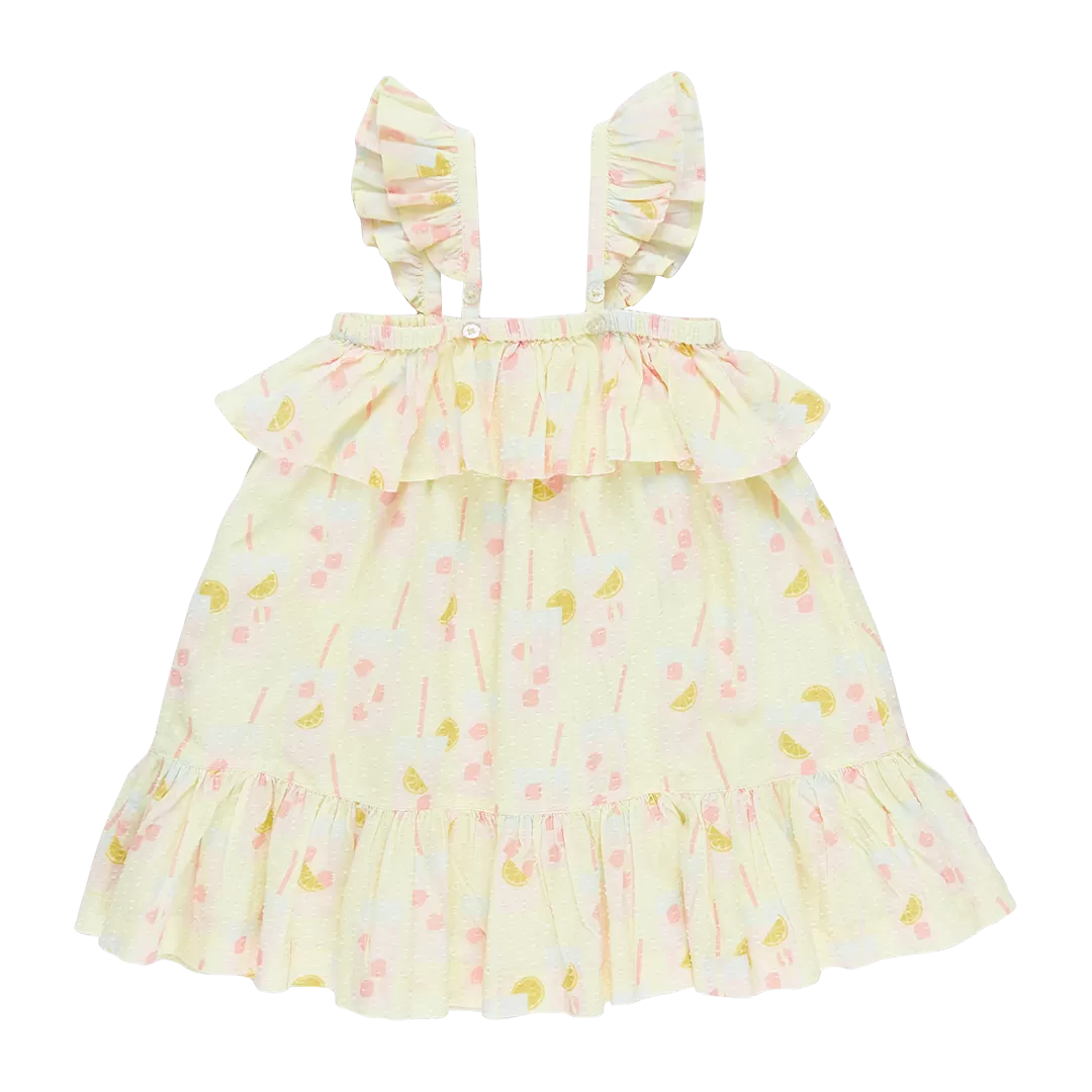 Pink Chicken Girls Amalia Dress - Pink Lemonade