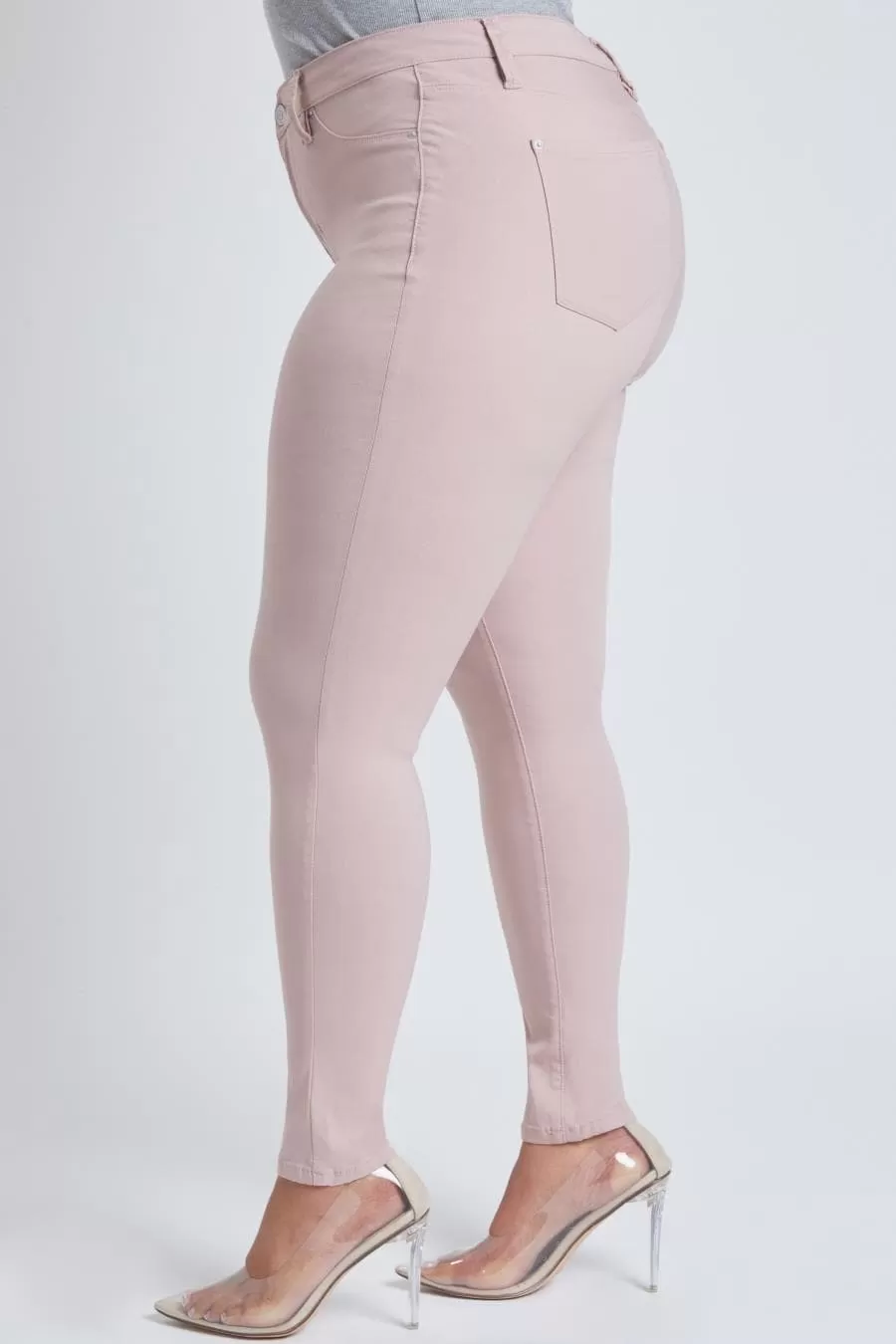 Plus Size Women's Hyperstretch Forever Color Pants - Pastels