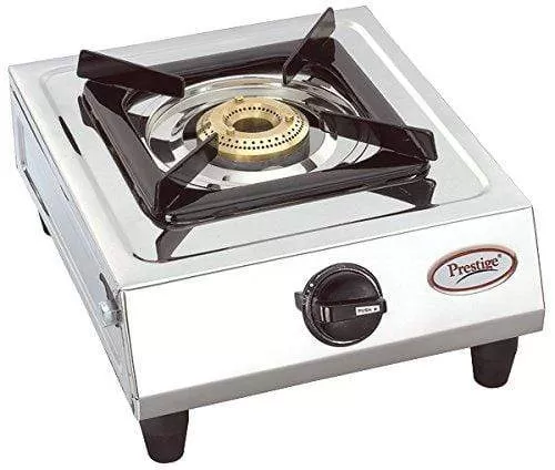 Prestige Prithvi SS Gas Stove, 1-Burner