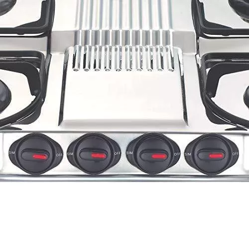 Prestige Stainless Steel 4 Burner Gas Stove