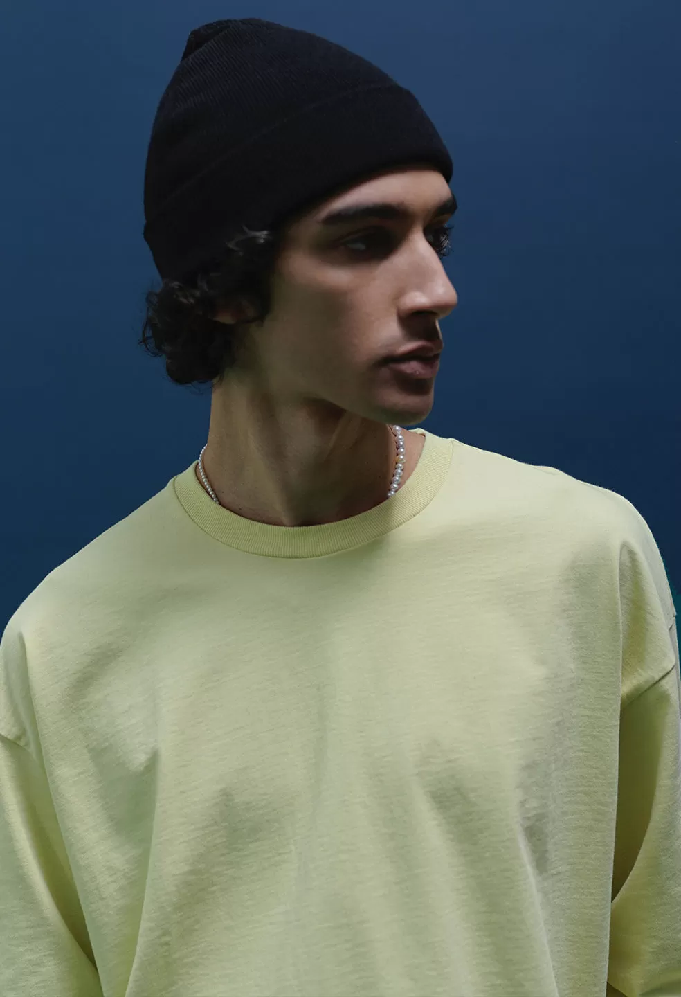 Replica Cropped LS Tee / Lemon