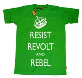 Resist, Revolt, Rebel Teenage T-Shirt